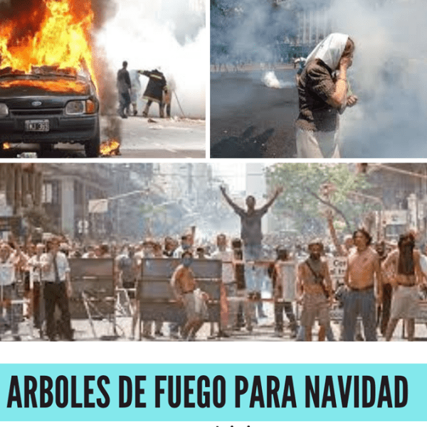 Arboles de fuego para&nbsp;Navidad